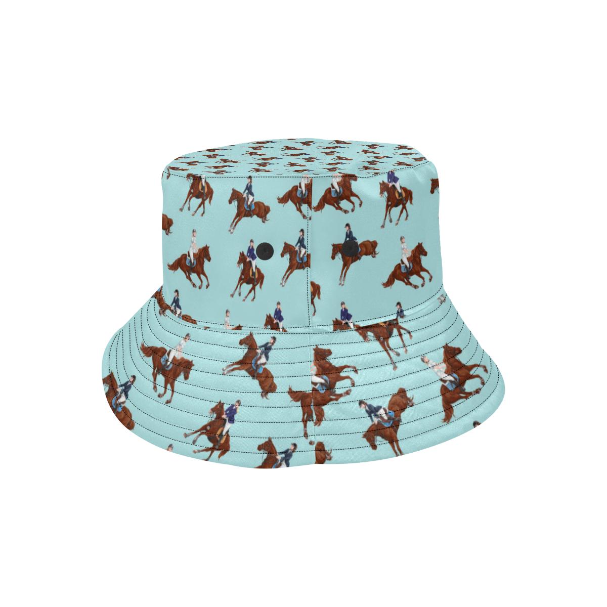 Equestrian Horse Riding Unisex Bucket Hat