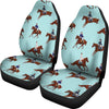 Equestrian Horse Riding. Universal Fit Car Seat Covers