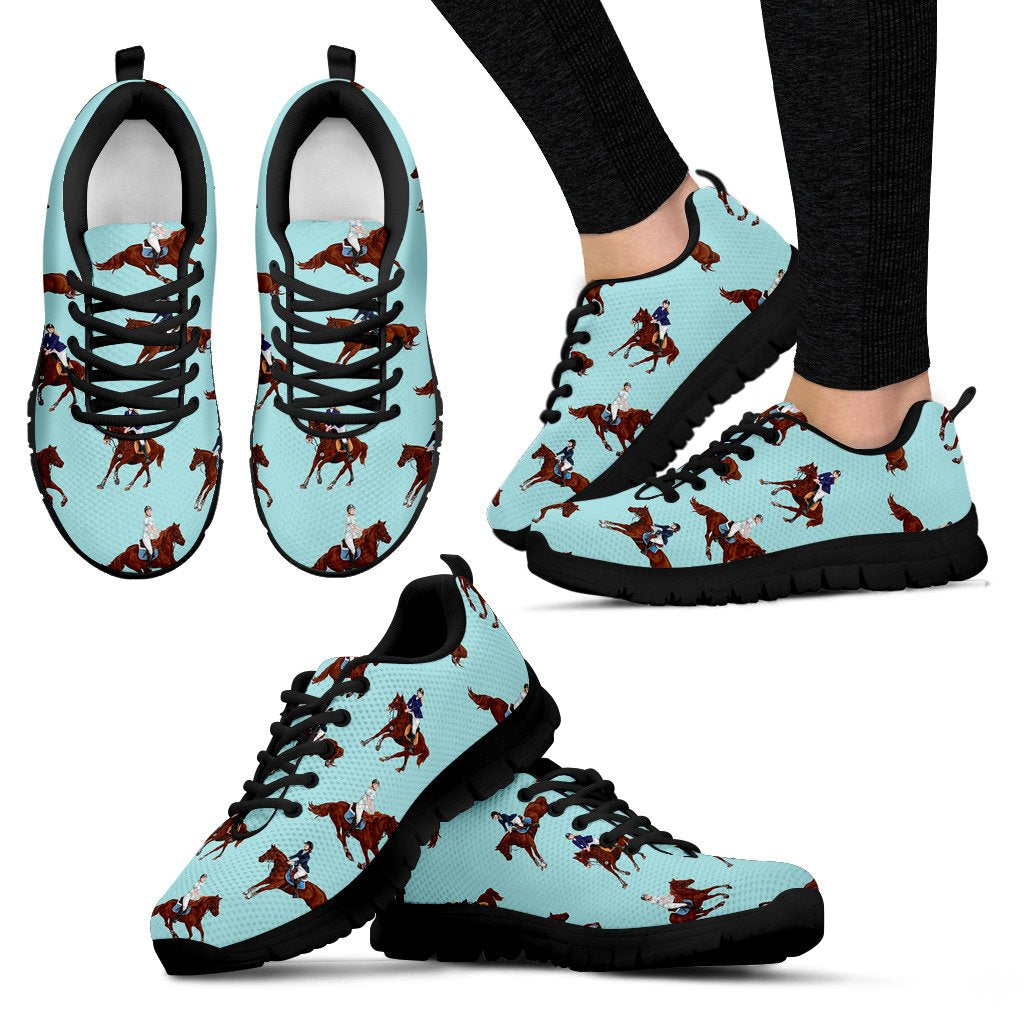 Equestrian Horse Riding Women Sneakers Shoes
