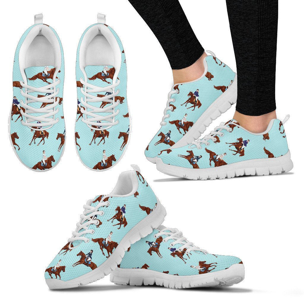Equestrian Horse Riding Women Sneakers Shoes