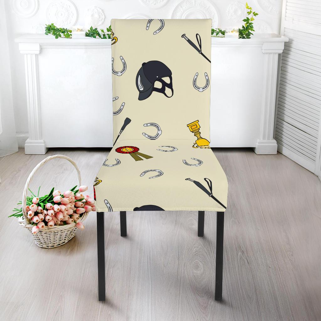 Equestrian Horseshoe Equipment Dinning Chair Slipper-JTAMIGO.COM