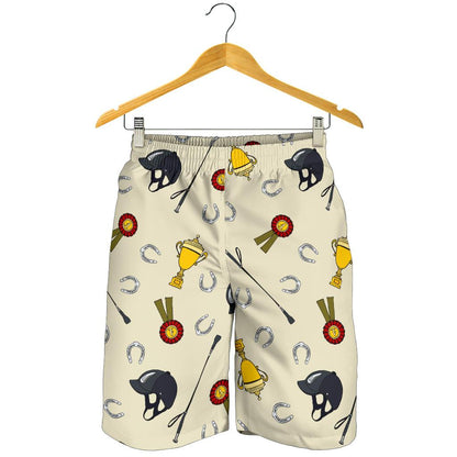 Equestrian Horseshoe Equipment Mens Shorts-JTAMIGO.COM