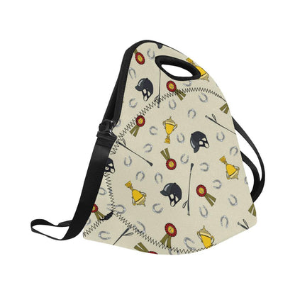 Equestrian Horseshoe Equipment Neoprene Lunch Bag (Model 1669)(Large)-JTAMIGO.COM