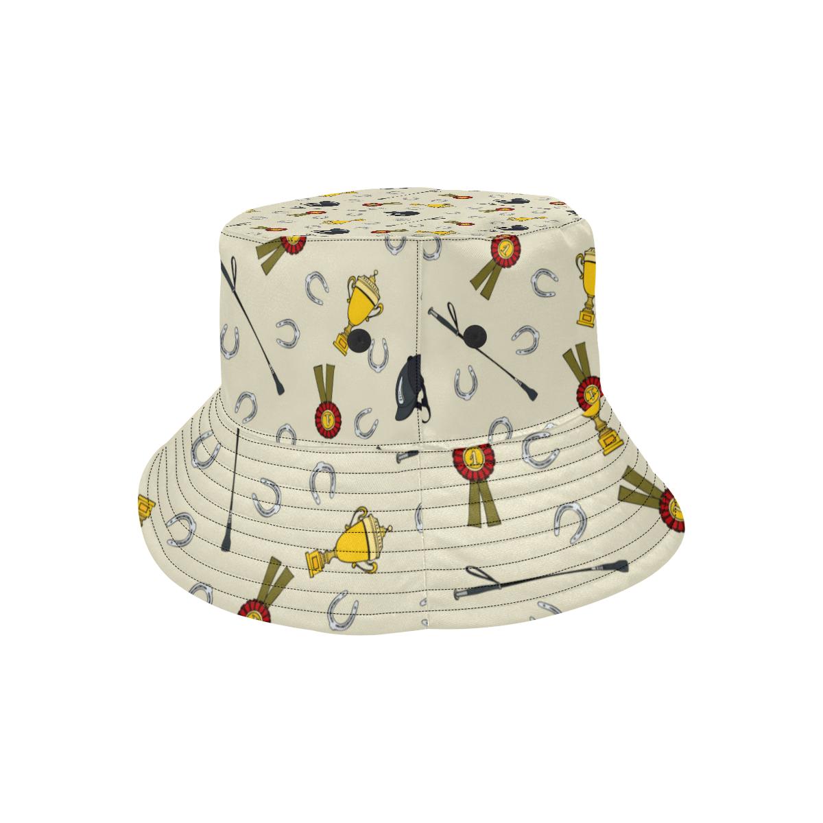 Equestrian Horseshoe Equipment Unisex Bucket Hat