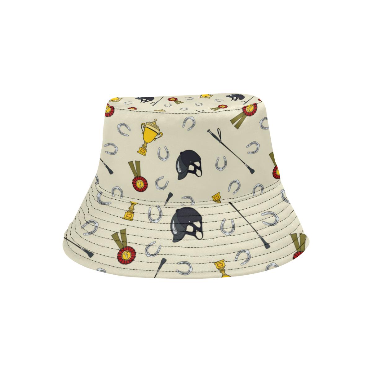 Equestrian Horseshoe Equipment Unisex Bucket Hat