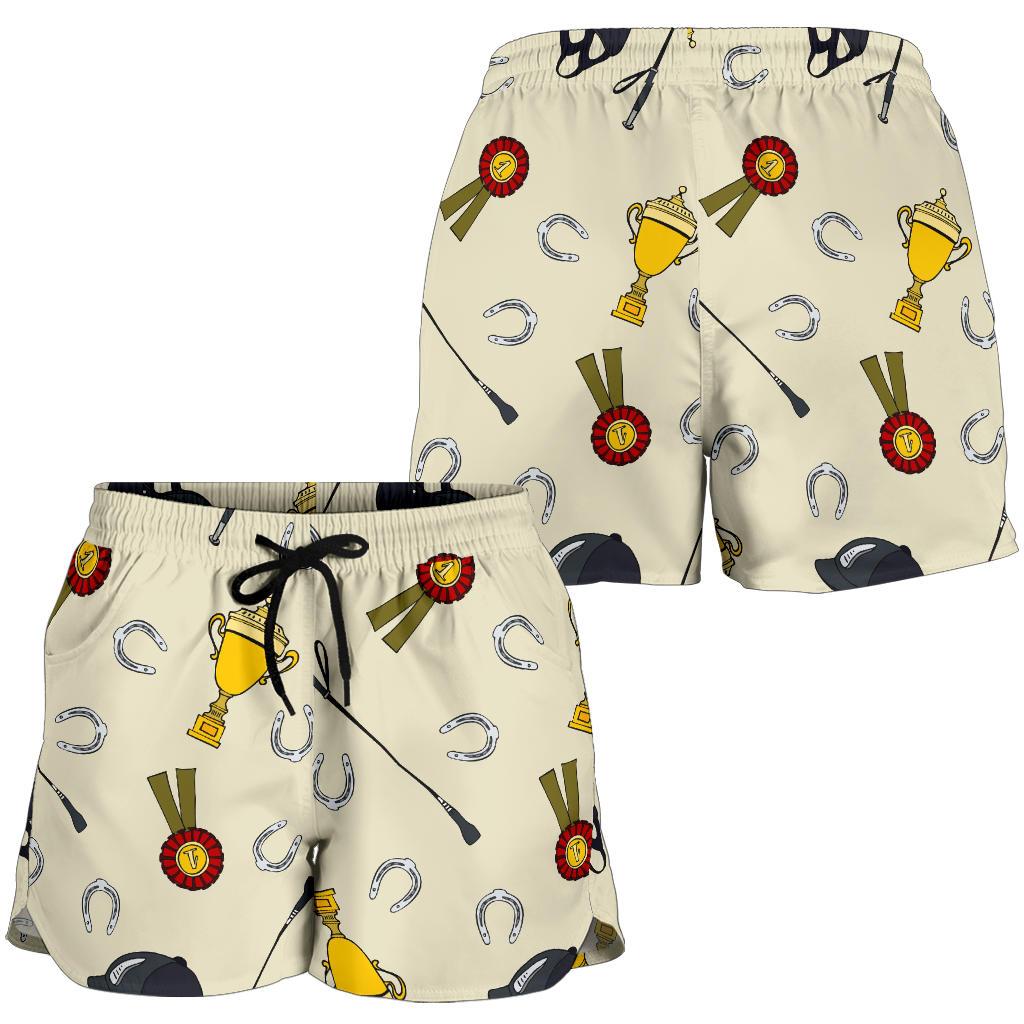 Equestrian Horseshoe Equipment Women Shorts-JTAMIGO.COM