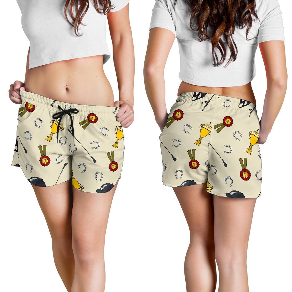 Equestrian Horseshoe Equipment Women Shorts-JTAMIGO.COM