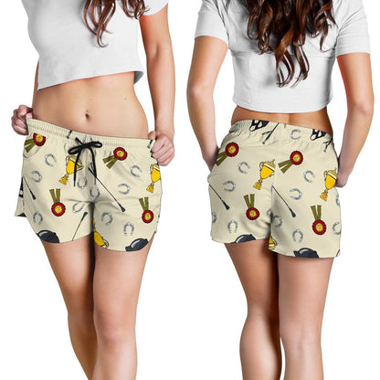 Equestrian Horseshoe Equipment Women Shorts-JTAMIGO.COM