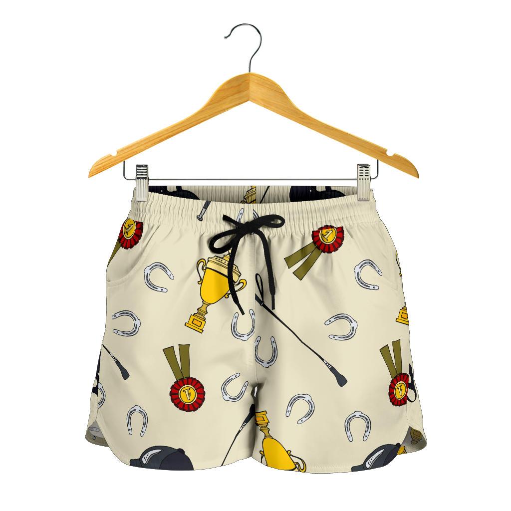 Equestrian Horseshoe Equipment Women Shorts-JTAMIGO.COM