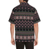 Ethnic Dot Style Print Pattern Men Aloha Hawaiian Shirt