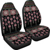 Ethnic Dot Style Print Pattern Universal Fit Car Seat Covers