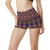 Ethnic Flower Style Print Pattern High Waisted Spandex Shorts-JTAMIGO.COM