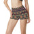 Ethnic Geometric Print Pattern High Waisted Spandex Shorts-JTAMIGO.COM