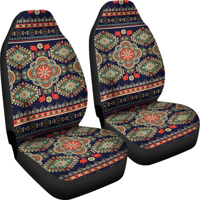 Ethnic Geometric Print Pattern Universal Fit Car Seat Covers