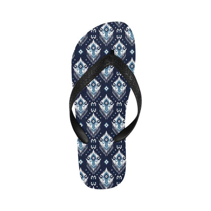 Ethnic Ornament Print Pattern Flip Flops-JTAMIGO.COM