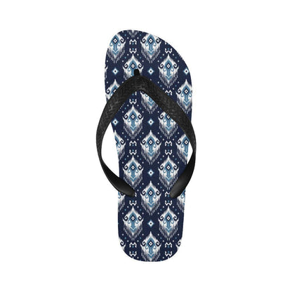 Ethnic Ornament Print Pattern Flip Flops-JTAMIGO.COM