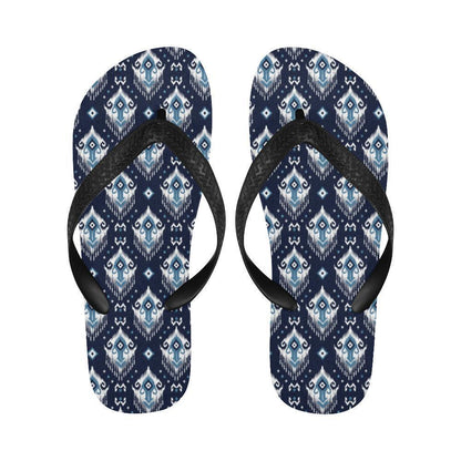 Ethnic Ornament Print Pattern Flip Flops-JTAMIGO.COM