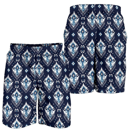 Ethnic Ornament Print Pattern Mens Shorts-JTAMIGO.COM