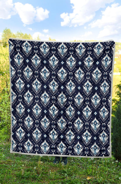 Ethnic Ornament Print Pattern Premium Quilt-JTAMIGO.COM