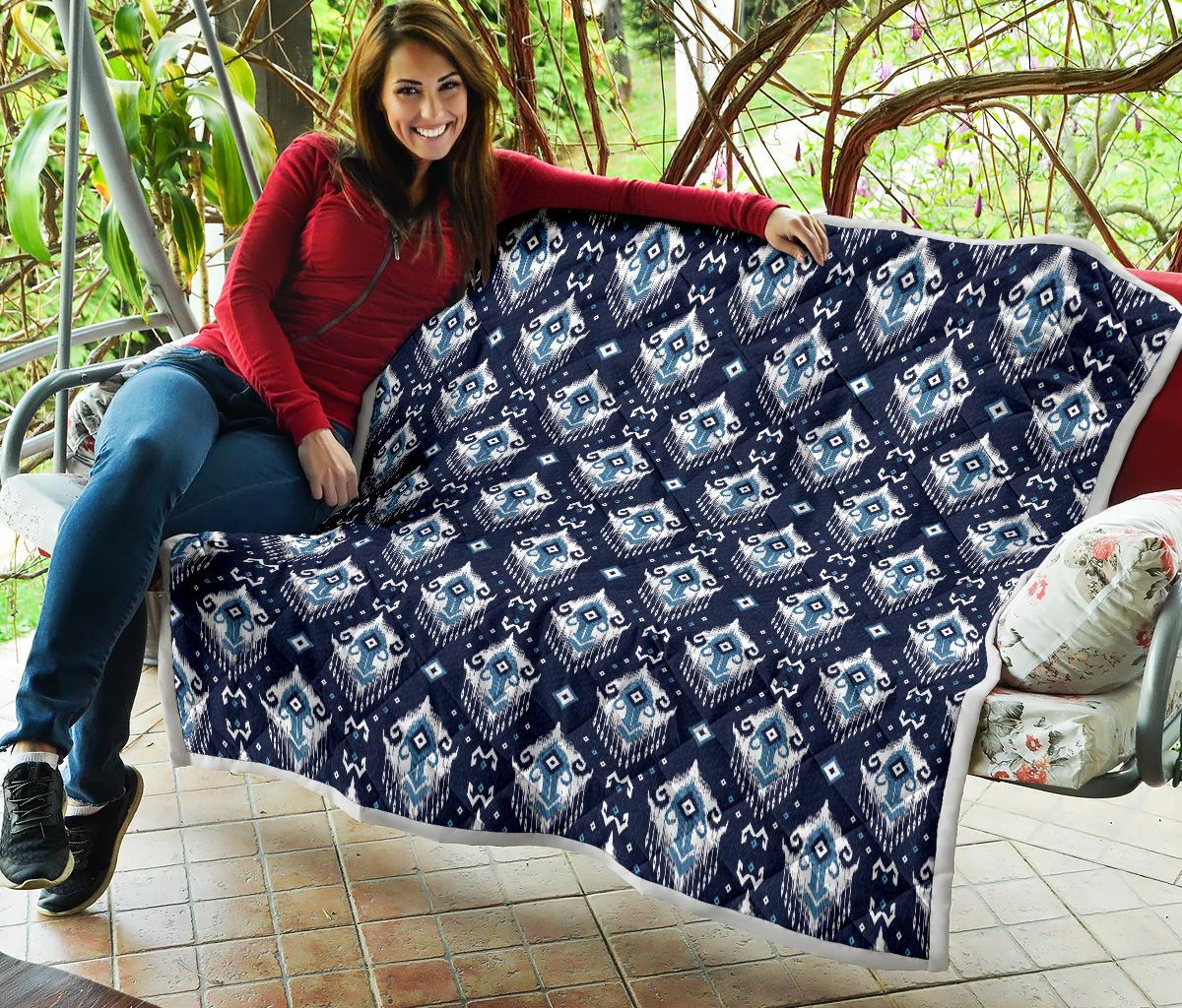Ethnic Ornament Print Pattern Premium Quilt-JTAMIGO.COM