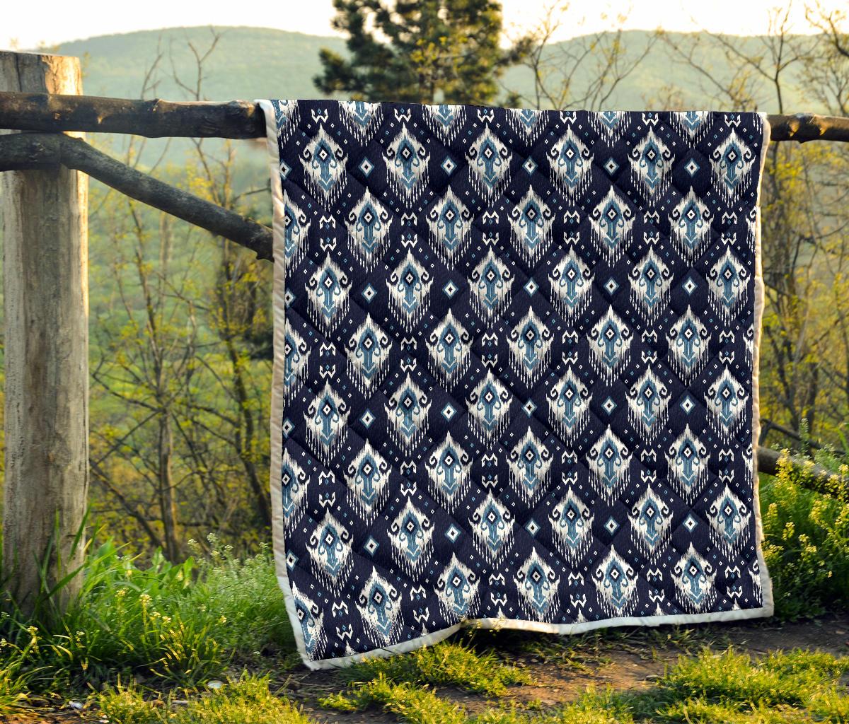 Ethnic Ornament Print Pattern Premium Quilt-JTAMIGO.COM