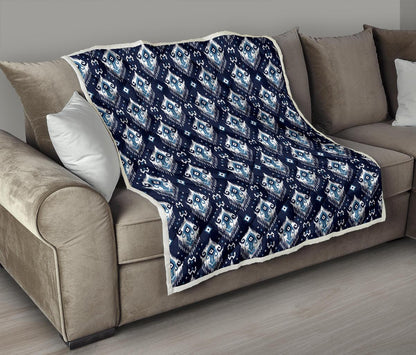Ethnic Ornament Print Pattern Premium Quilt-JTAMIGO.COM