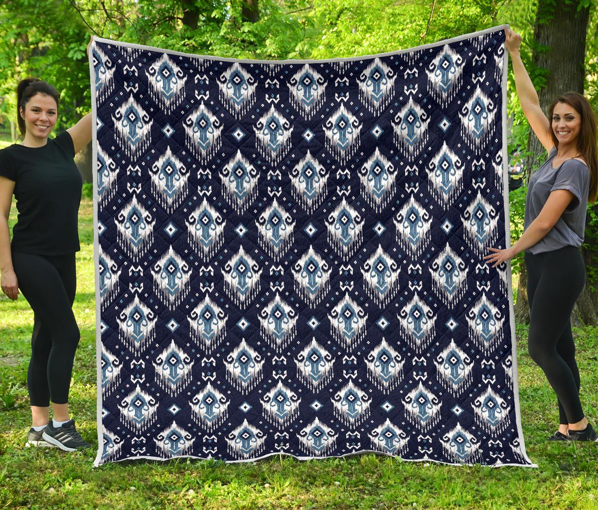 Ethnic Ornament Print Pattern Premium Quilt-JTAMIGO.COM