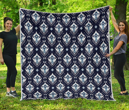 Ethnic Ornament Print Pattern Premium Quilt-JTAMIGO.COM