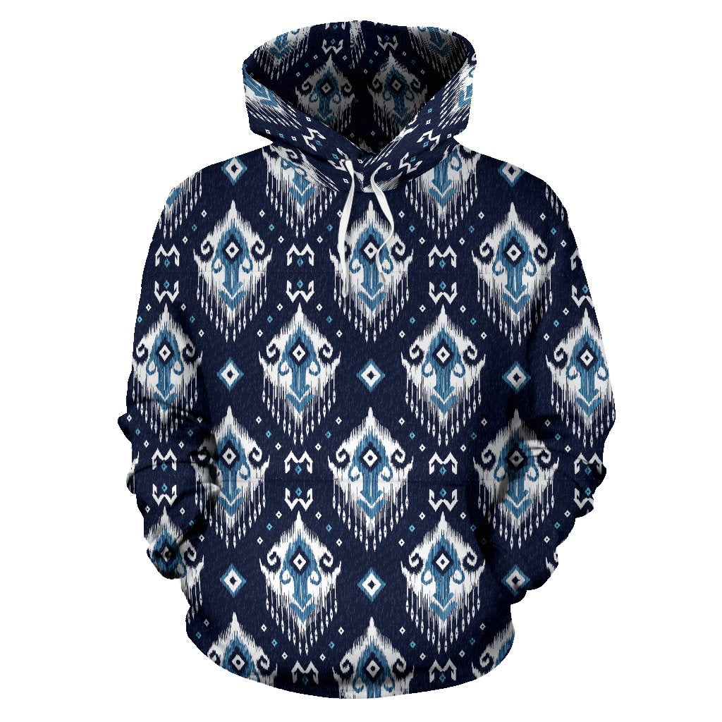Ethnic Ornament Print Pattern Pullover Hoodie