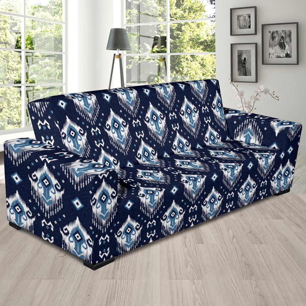 Ethnic Ornament Print Pattern Sofa Slipcover-JTAMIGO.COM