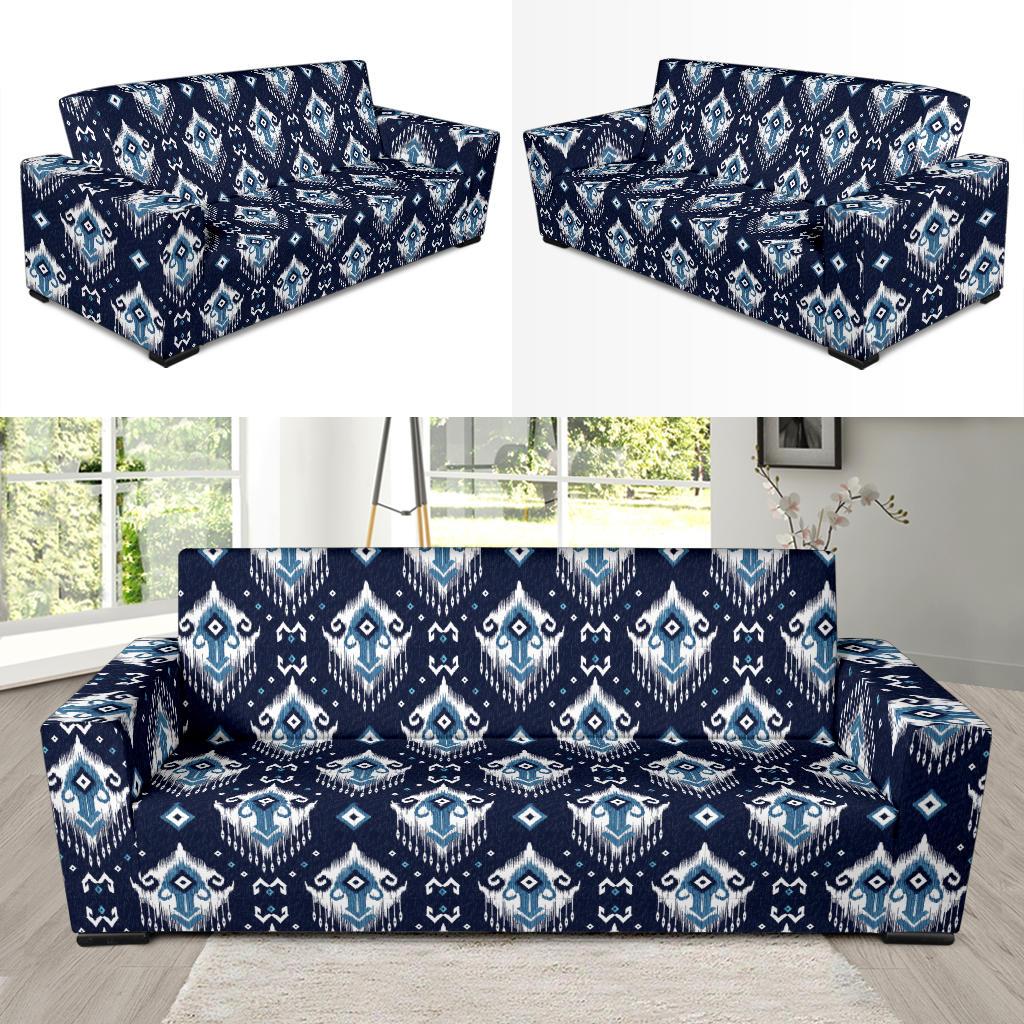 Ethnic Ornament Print Pattern Sofa Slipcover-JTAMIGO.COM