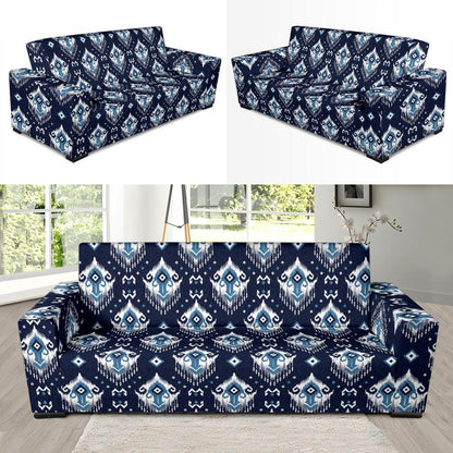 Ethnic Ornament Print Pattern Sofa Slipcover-JTAMIGO.COM