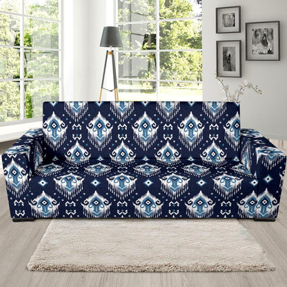 Ethnic Ornament Print Pattern Sofa Slipcover-JTAMIGO.COM