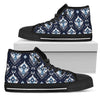 Ethnic Ornament Print Pattern Women High Top Shoes