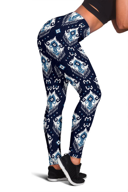 Ethnic Ornament Print Pattern Women Leggings
