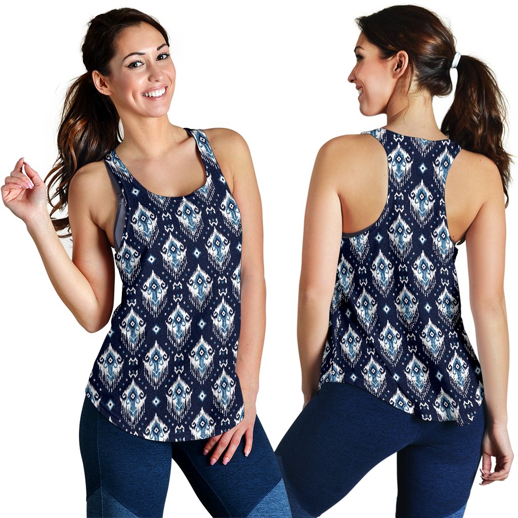 Ethnic Ornament Print Pattern Women Racerback Tank Top