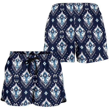 Ethnic Ornament Print Pattern Women Shorts-JTAMIGO.COM