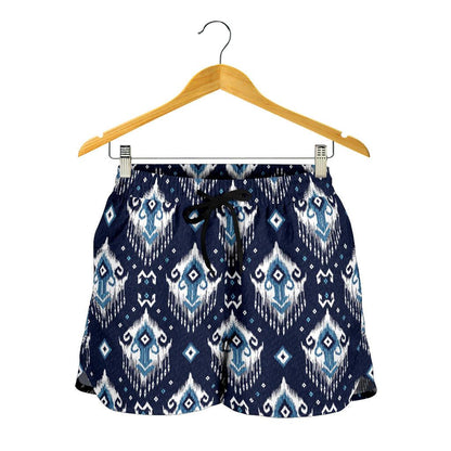 Ethnic Ornament Print Pattern Women Shorts-JTAMIGO.COM
