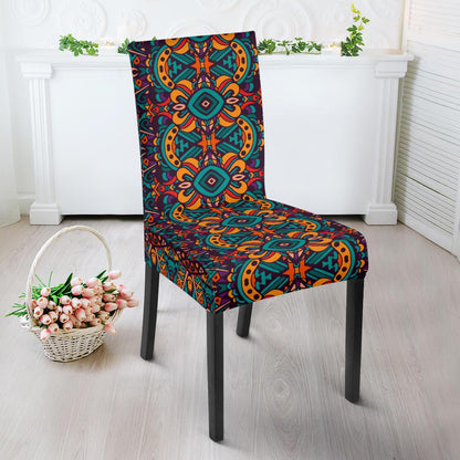 Ethnic Style Print Pattern Dinning Chair Slipper-JTAMIGO.COM