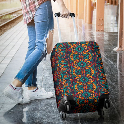 Ethnic Style Print Pattern Luggage Cover Protector