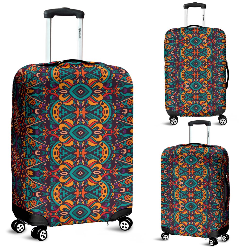 Ethnic Style Print Pattern Luggage Cover Protector