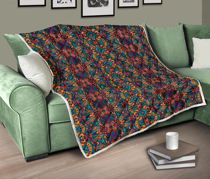 Ethnic Style Print Pattern Premium Quilt-JTAMIGO.COM