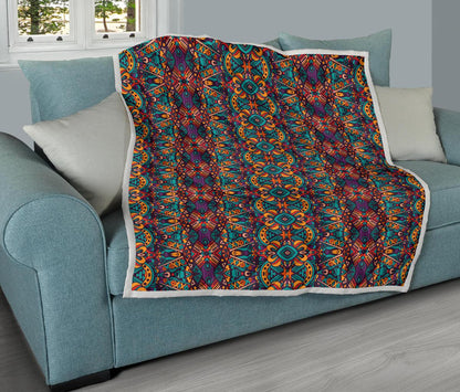 Ethnic Style Print Pattern Premium Quilt-JTAMIGO.COM