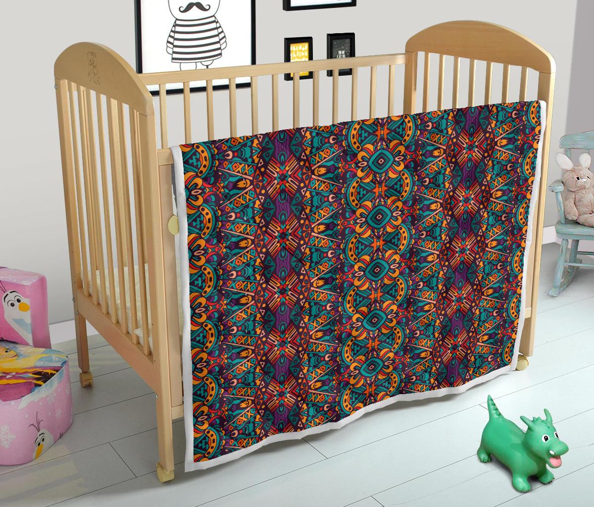Ethnic Style Print Pattern Premium Quilt-JTAMIGO.COM