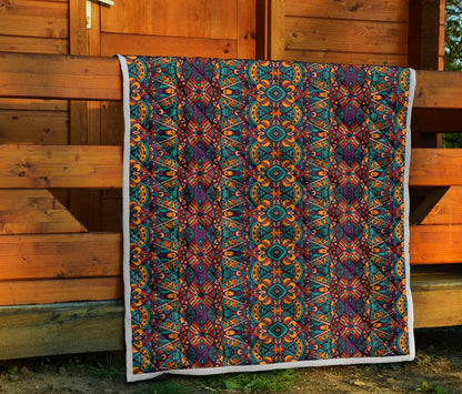 Ethnic Style Print Pattern Premium Quilt-JTAMIGO.COM