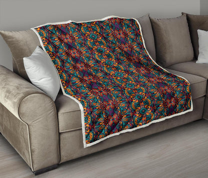 Ethnic Style Print Pattern Premium Quilt-JTAMIGO.COM