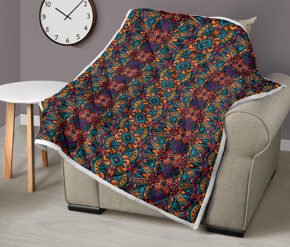 Ethnic Style Print Pattern Premium Quilt-JTAMIGO.COM