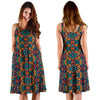 Ethnic Style Print Pattern Sleeveless Dress