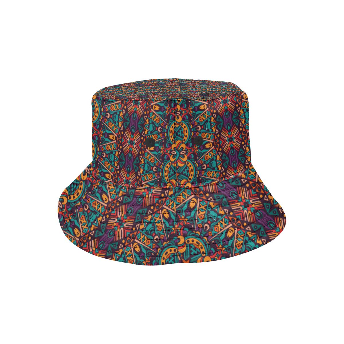 Ethnic Style Print Pattern Unisex Bucket Hat