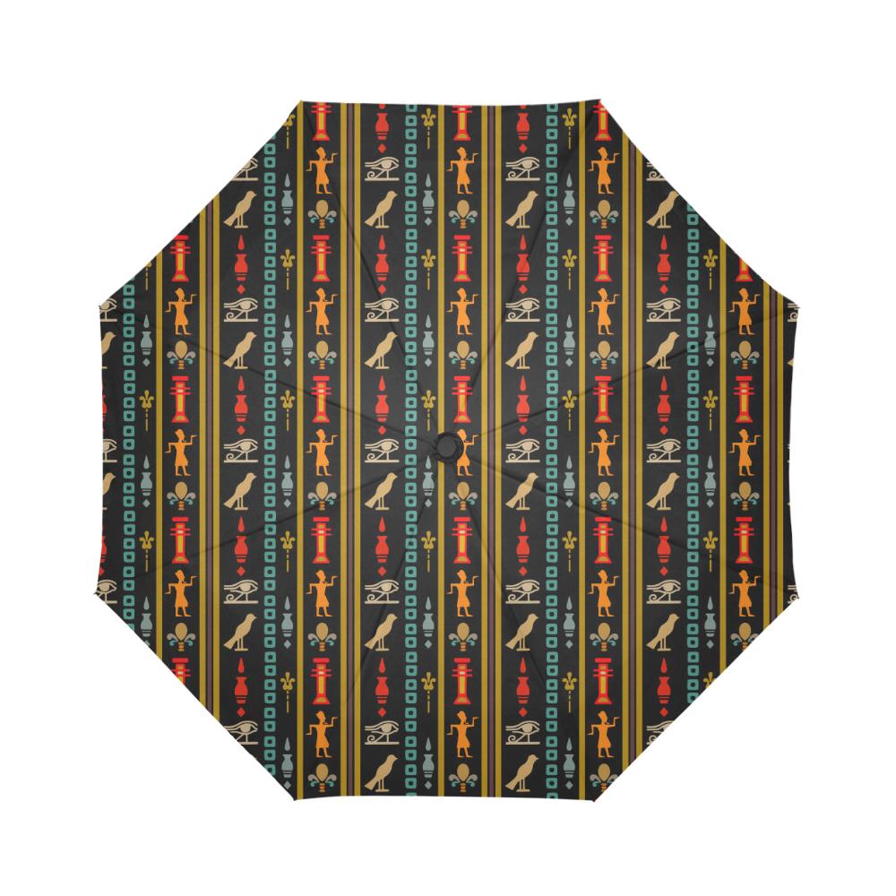 Eye of Horus Egypt Style Pattern Automatic Foldable Umbrella